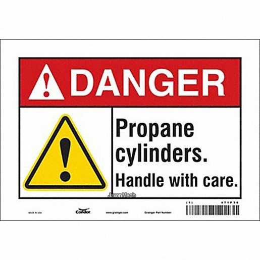 CONDOR SAFETY 471P36 لافتة سلامة